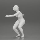 Nkaed Girl Riding Wave on board - Only-Games