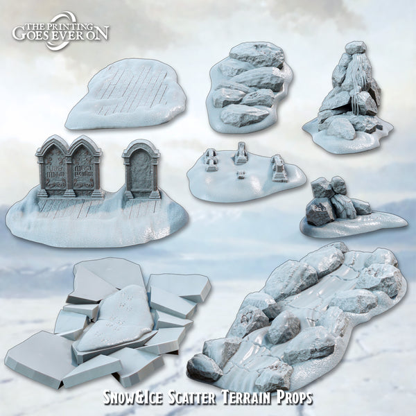 Snow and Ice Scatter Terrain