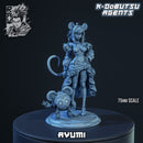 Mouse Girl Ayumi - Netrunner Anime Girl