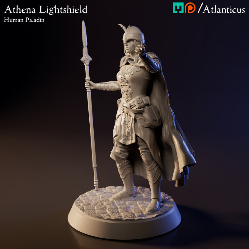 Athena Lightshield - Spear - Only-Games