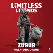 Half-orc Druid - Zubur - Only-Games