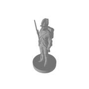 3D Printed 1/72 Scale Napoleonic French Fusiliers Pose 1 (x10) - Only-Games