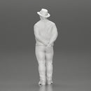 Man in a hat putting hands behind his back ( pablo escobar ) - Only-Games