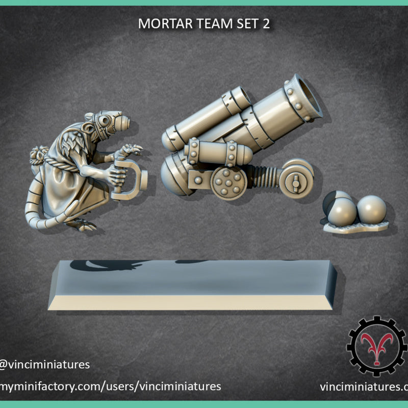 MORTAR TEAM SET 2 - Only-Games