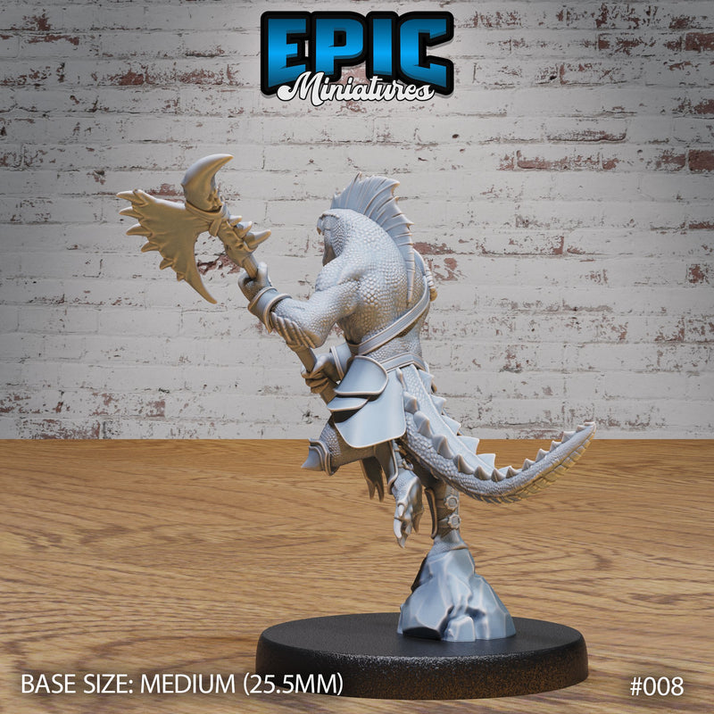 Lizard Folk Army Axe