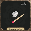 1/87 Narrow gauge coal tram - Only-Games