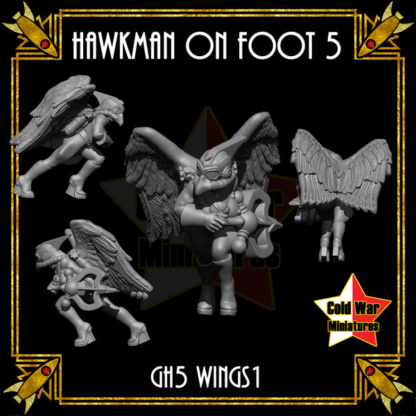 Hawkman on Foot 5 (wings) - Only-Games