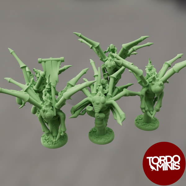 Infection Demons: Fly riders (10mm)