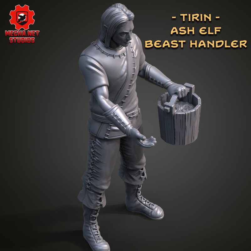 Tirin - Ash Elf Beast Handler - Only-Games