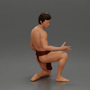 Sad man sitting pulls drowning girl from the ocean - Only-Games