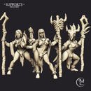 Blood Priestesses - 3 Units (AMAZONS! Kickstarter) - Only-Games