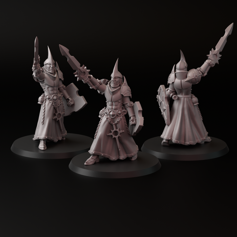 Legionar Templars 3 miniatures