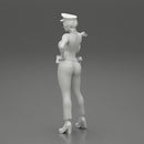 sexy officer police woman posing - Only-Games