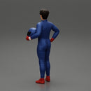 motorbike carrying his helmet - Only-Games