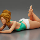Sexy Bikini Girl Lying in bikini - Only-Games