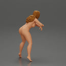 Naked motorcyclist woman sitting on motorcycle - Only-Games