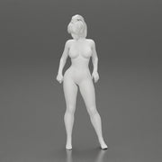 Naked woman looking down - Only-Games