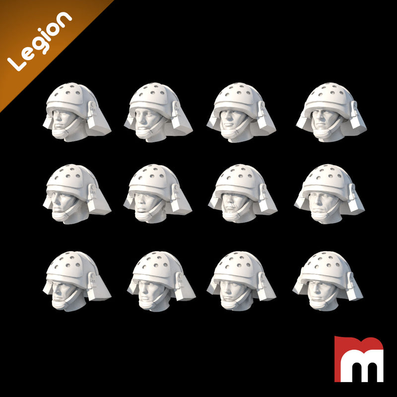 (Legion) 12x Imperial Navy Troopers Helmets