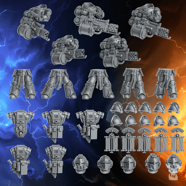 Millennium Wars Heavy Flame Squad x5