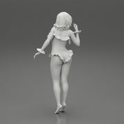 sexy young woman posing in onepiece - Only-Games