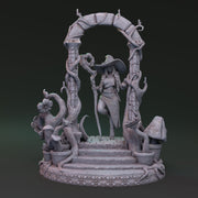 Mysterious witchcraft of Lionila - Alana Rotesfeld diorama 32mm - Only-Games