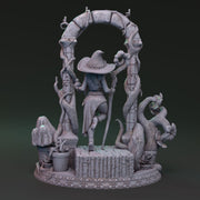 Mysterious witchcraft of Lionila - Alana Rotesfeld diorama 32mm - Only-Games