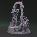 Mysterious witchcraft of Lionila - Alana Rotesfeld diorama 32mm - Only-Games