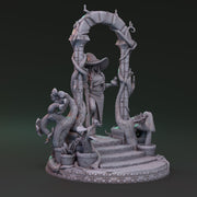 Mysterious witchcraft of Lionila - Alana Rotesfeld diorama 32mm - Only-Games