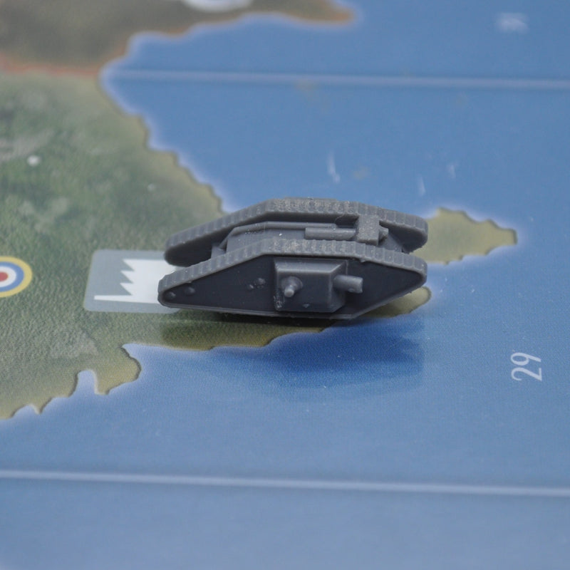 1/285 Allied Tank (x10) – 3D Printed WWI Miniature - Only-Games