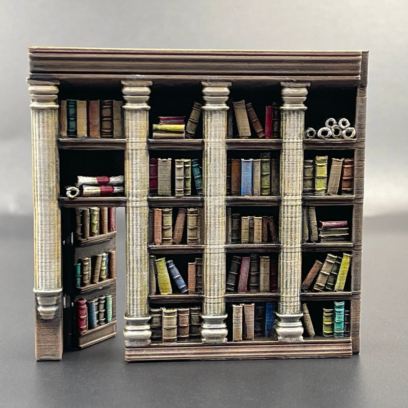 Bookshelf Secret - Trifolium Estate - Antigone Miniatures - Wargaming D&D DnD - Only-Games