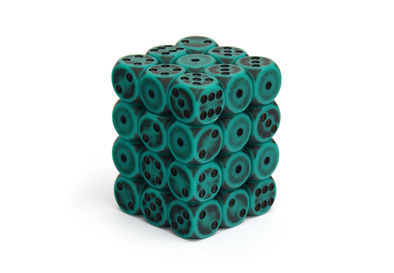 36x12mm Dice Block | Ancient - Verdigriz - Only-Games