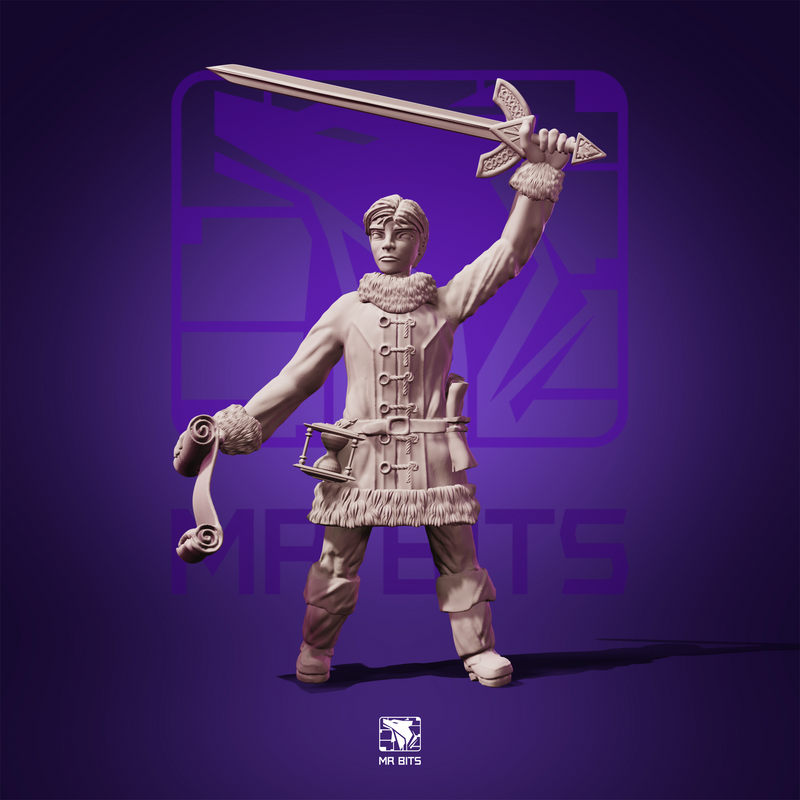 Apprentice Chronomancer_ stl file - Only-Games