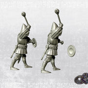 Man at arm with mace on foot - Late 14th - 28mm historic scale - Only-Games