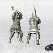 Duelling Knights on Foot - Late 14th - 28mm historic scale - Only-Games
