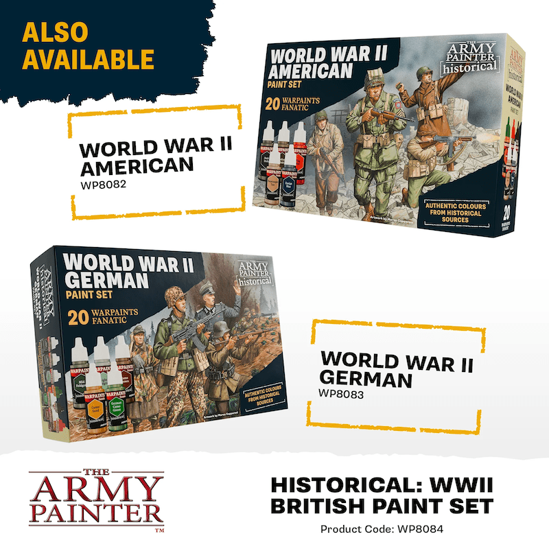 Army Painter Historical: WWII British Paint Set