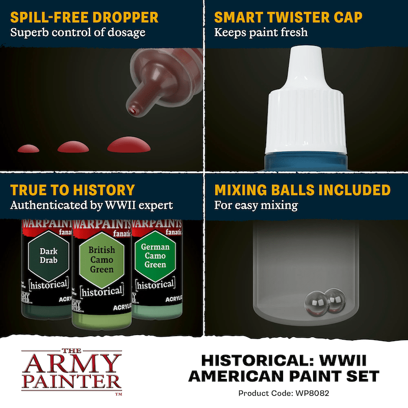 Army Painter Historical: WWII British Paint Set