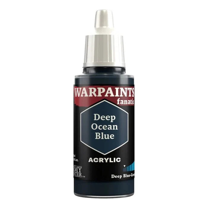 Army Painter Warpaints Fanatic: Deep Ocean Blue 18ml - Only-Games