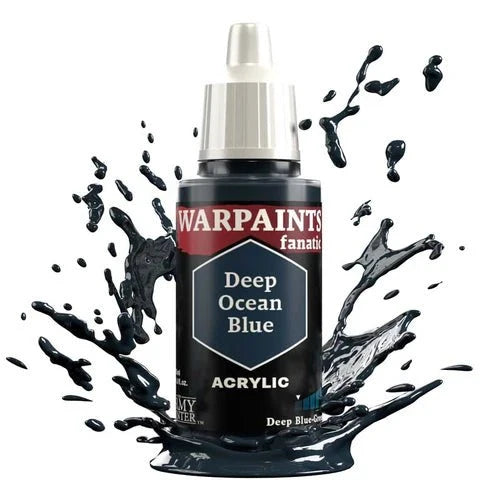 Army Painter Warpaints Fanatic: Deep Ocean Blue 18ml - Only-Games