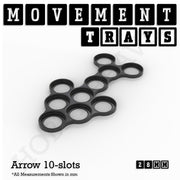 28mm Movement Trays for Tabletop Games | Wargaming | Full Range - Only-Games