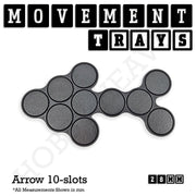 28mm Movement Trays for Tabletop Games | Wargaming | Full Range - Only-Games