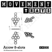 28mm Movement Trays for Tabletop Games | Wargaming | Full Range - Only-Games