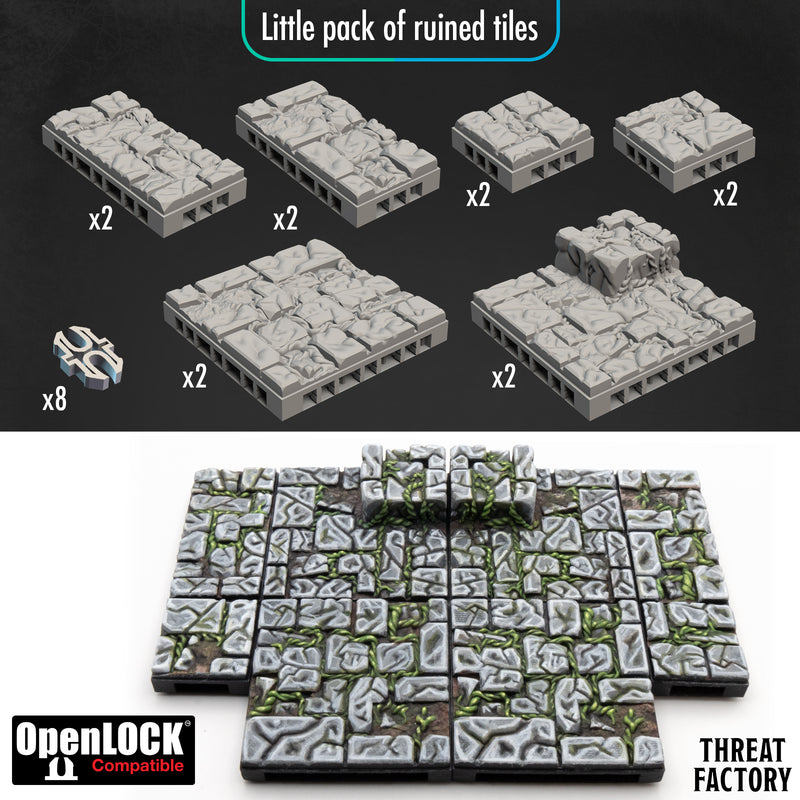Modular ruins floor tiles [OpenLOCK]