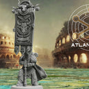 Minoan War Banners (18) + Standard Bearer - Only-Games