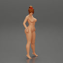 Naked woman looking down - Only-Games