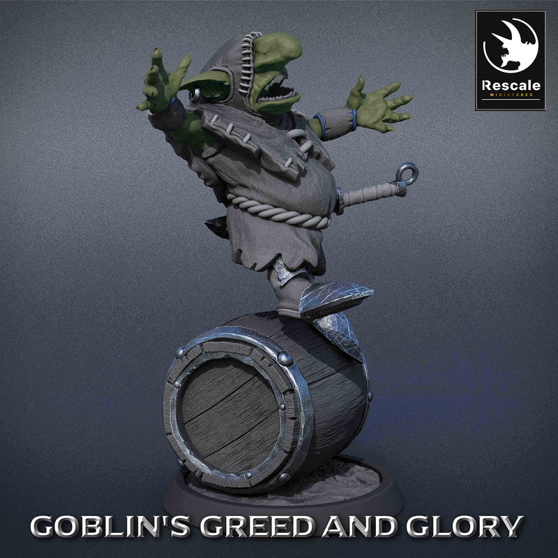 Goblin Monk A Barrel - Only-Games