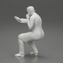 Doctor sitting examining a patient's condition with a stethoscope - Only-Games