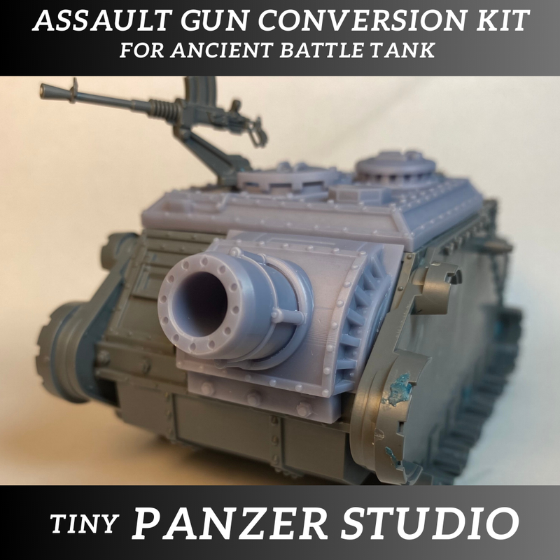 Assault Gun Conversion Kit for Ancient Battle Tank