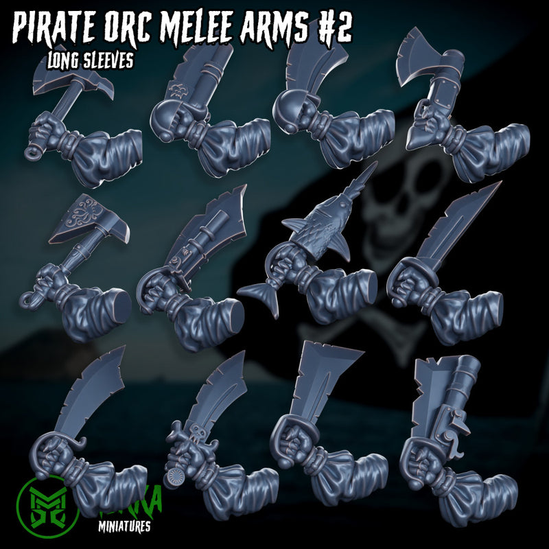 Pirate Orc Melee Arms