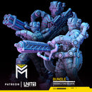 Cyberpunk - Endoskeleton soldiers - BUNDLE - Only-Games