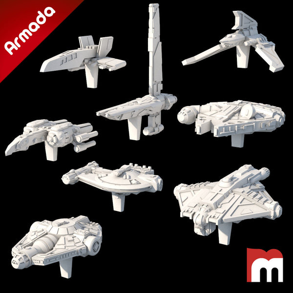 (Armada) Rebel Transports Set I